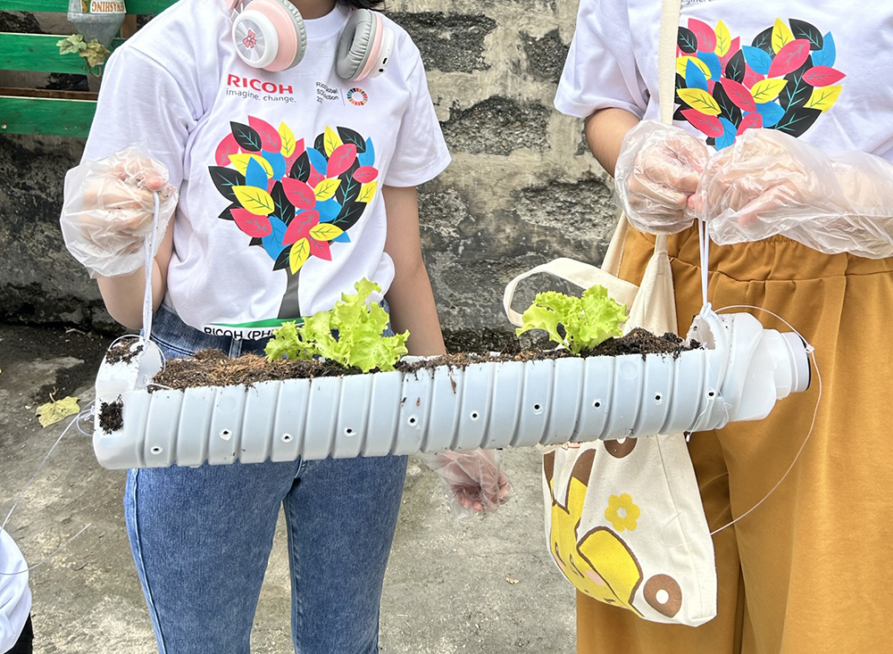 RPH promotes sustainability with vertical gardening